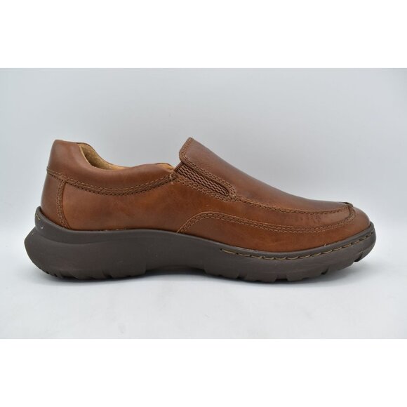 Born Mens Size 10 Cambridge British Tan Leather Loafers Shoes